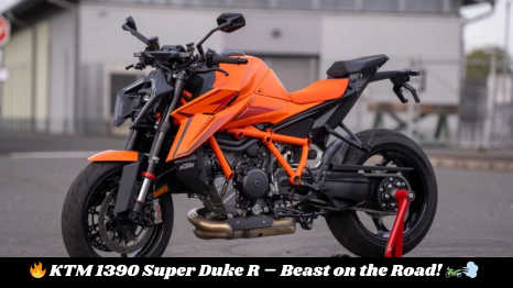 KTM 1390 Super Duke R Launched! Price, Features & Full Details 🚀