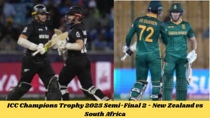 ICC Champions Trophy 2025 Semi-Final 2